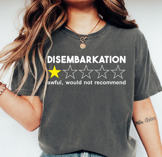 Disembarkation