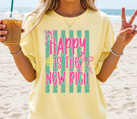 Happy is the new rich