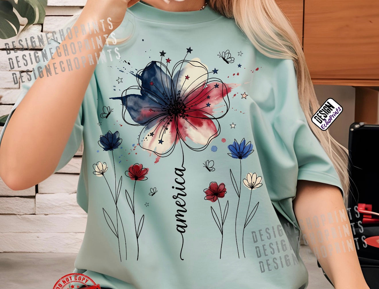 Boho Floral America