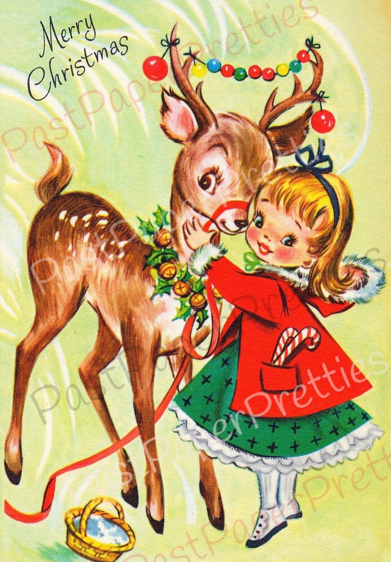 Vintage Christmas Card Tee