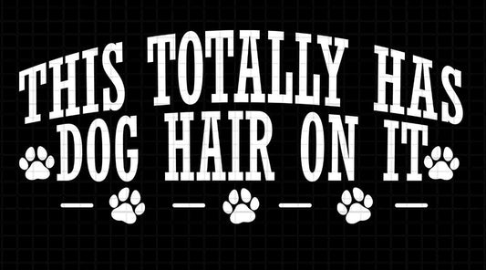 This totally has dog hair on it