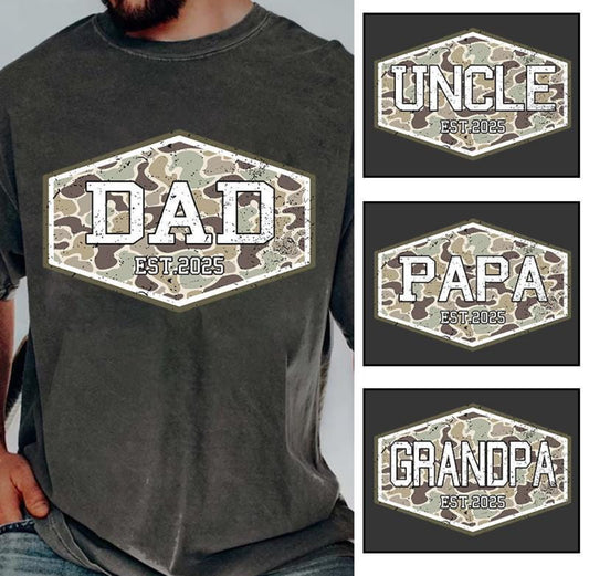 Vintage Camo Dad