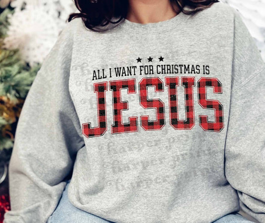 All I want for Christmas is Jesus