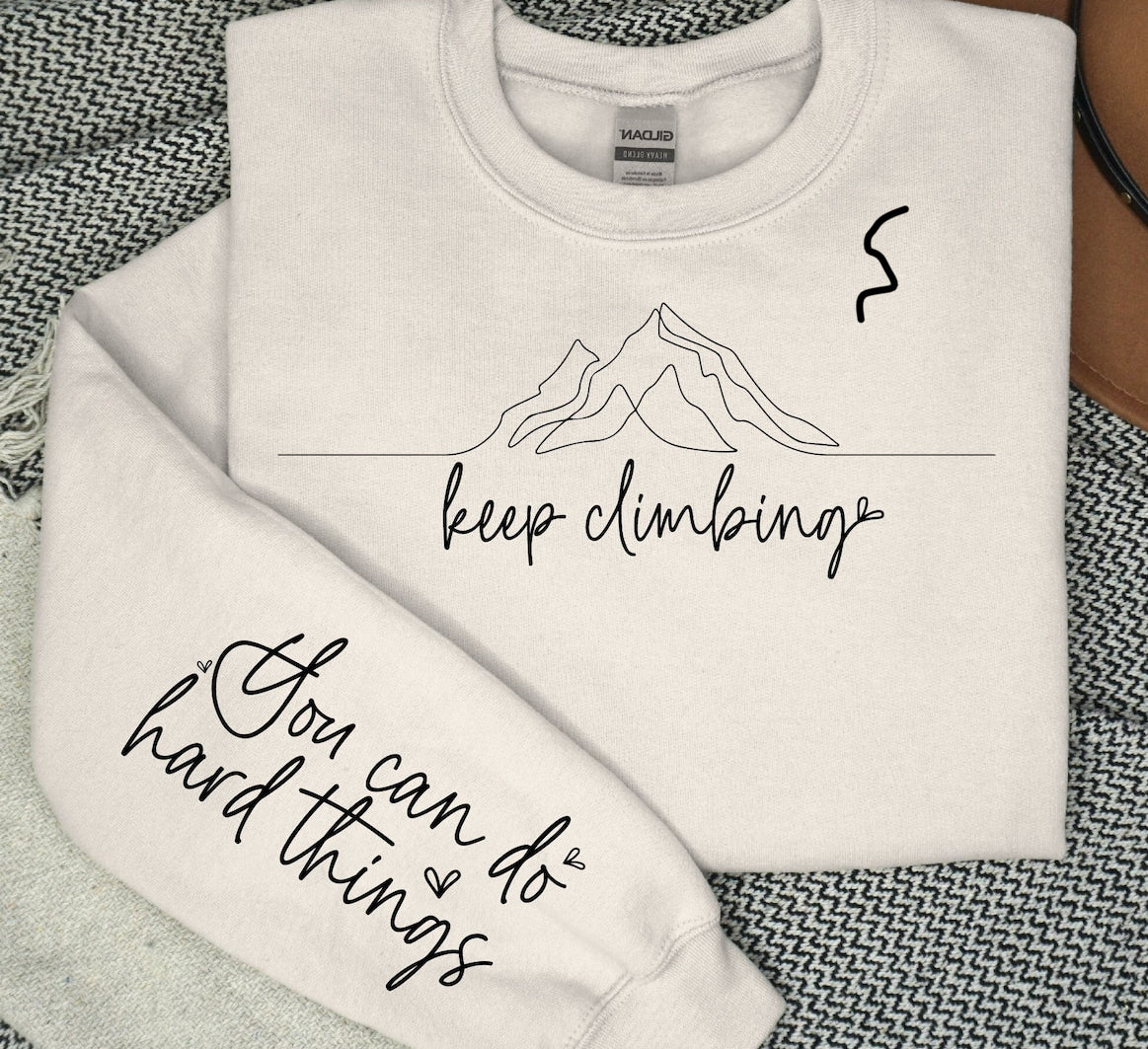 Keep Climbing W/Sleeve