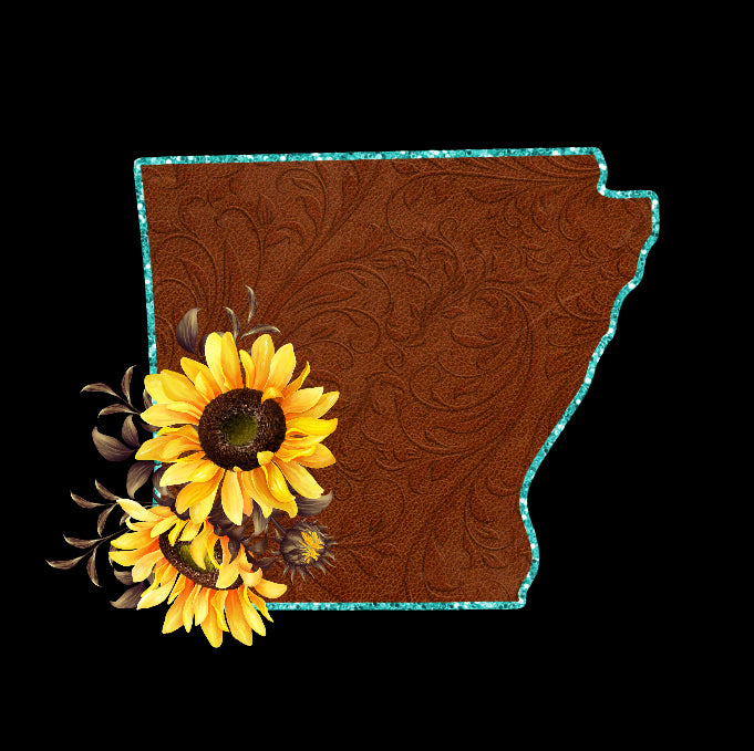 Arkansas leather sunflower