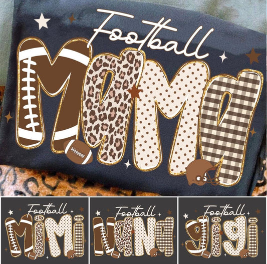 Preppy Football Mama