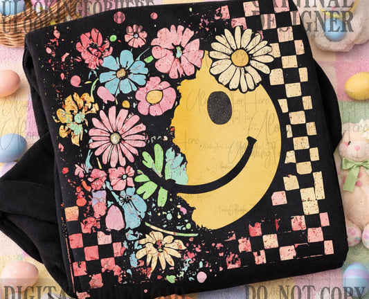 Spring Flower Smiley