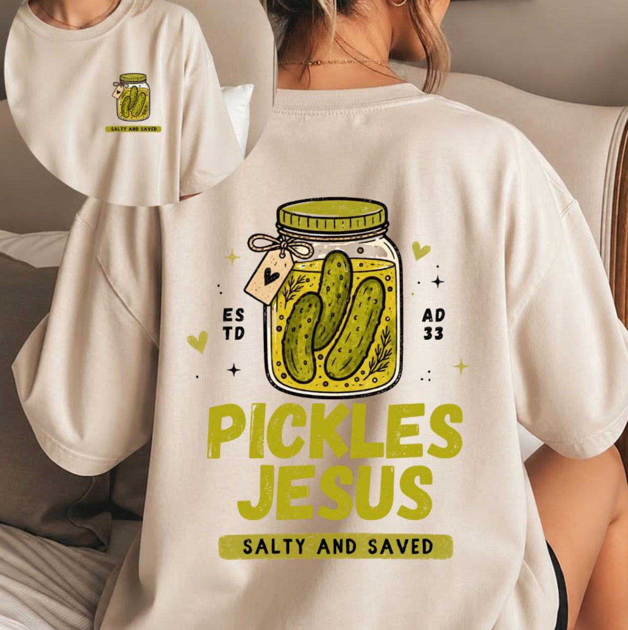Pickles & Jesus Front/Back