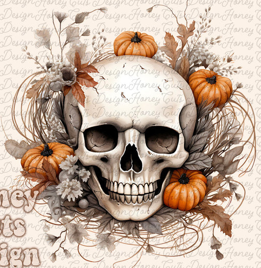 Pumpkin Skull