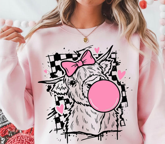 Bubble Gum Cow