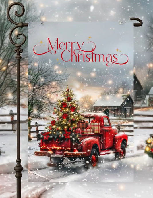 Merry Christmas Flag