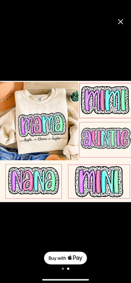 Personalized Mama Option 2