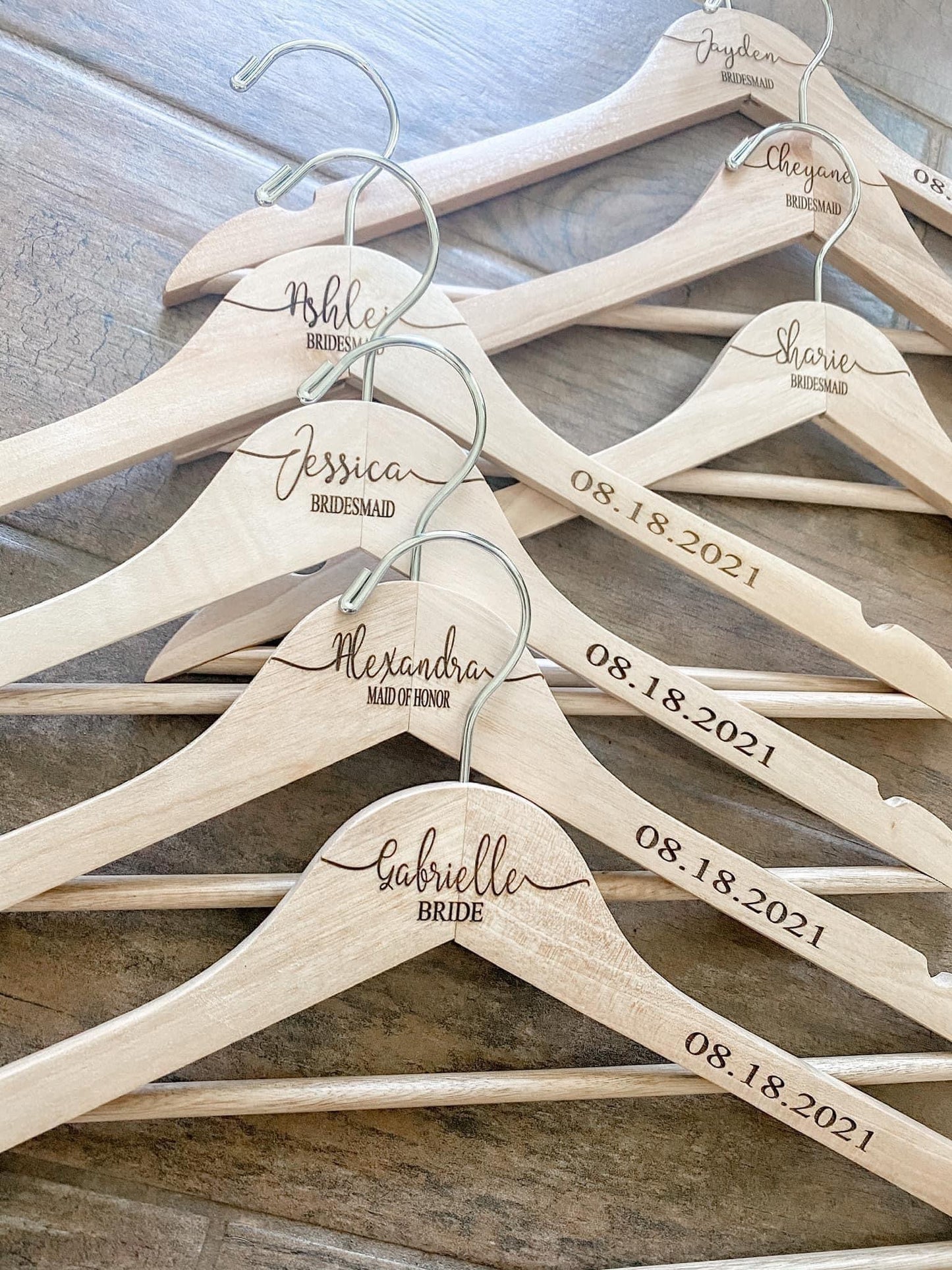 Custom Wedding Hanger