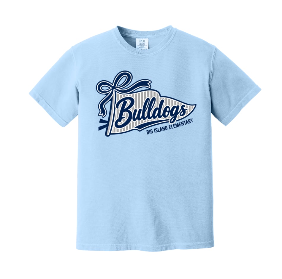 BIES Bulldogs Flag - Blue