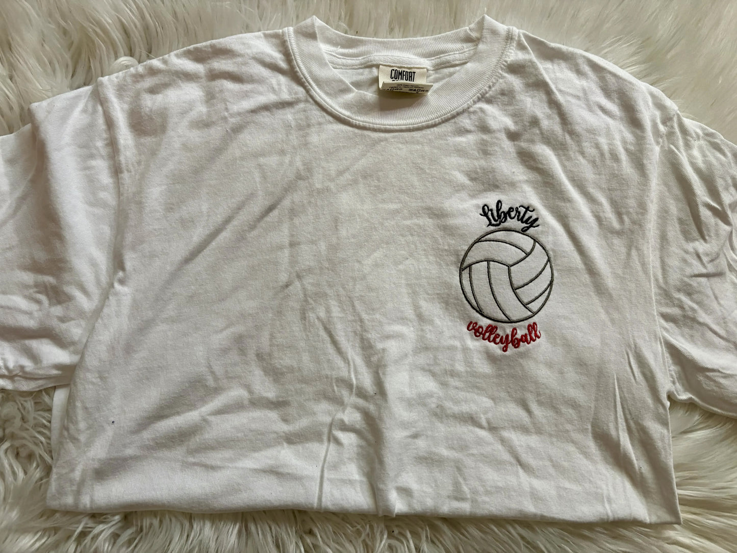 Liberty Volleyball Embroidery