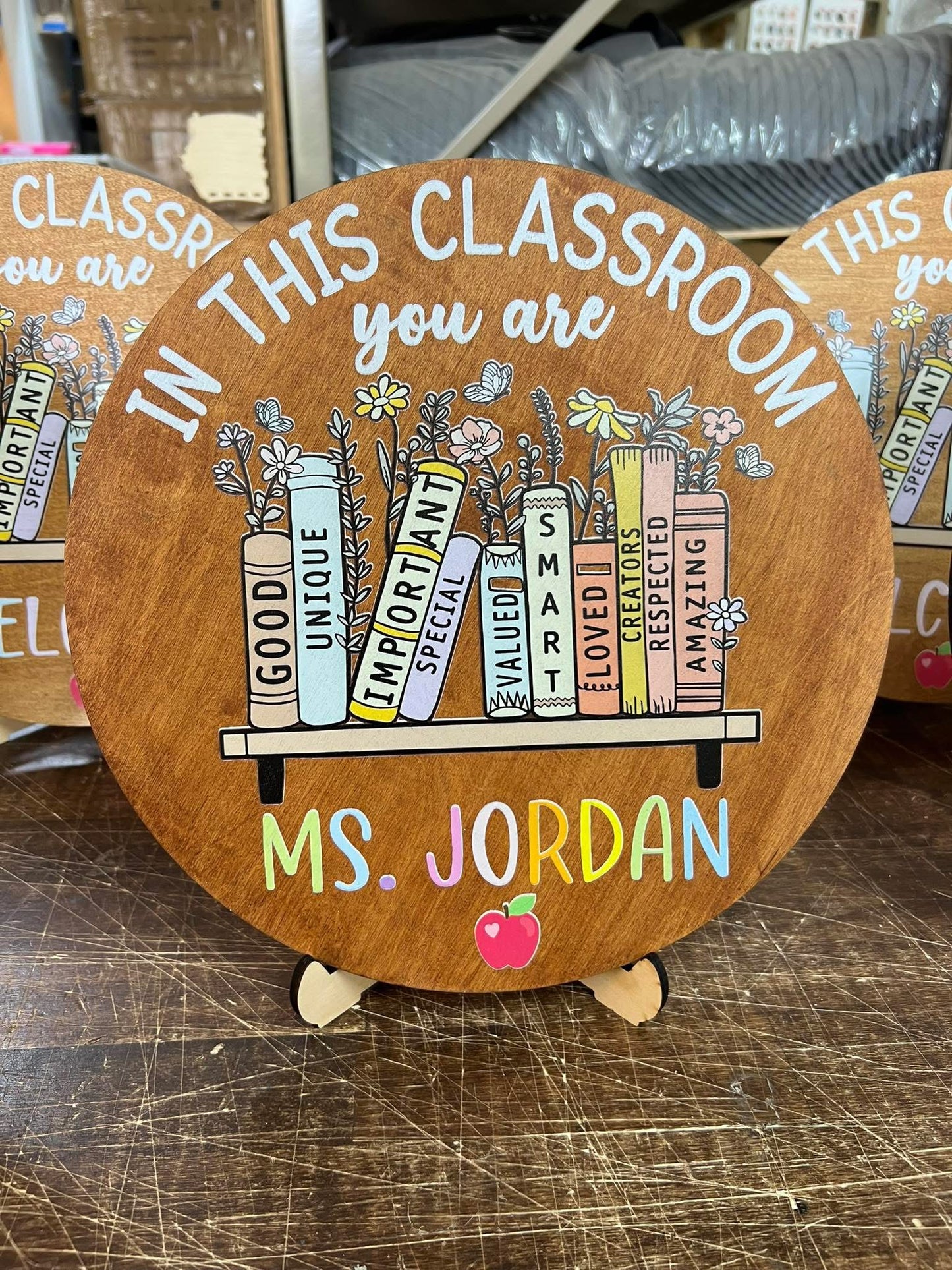 In this Classroom Sign