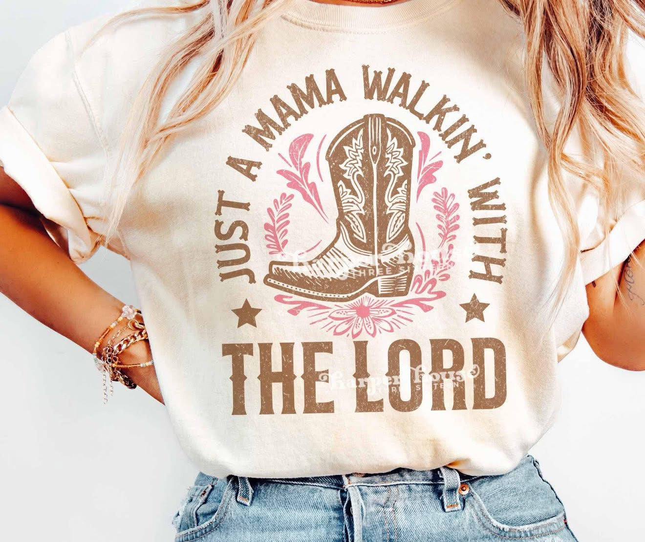 Mama walkin with the Lord