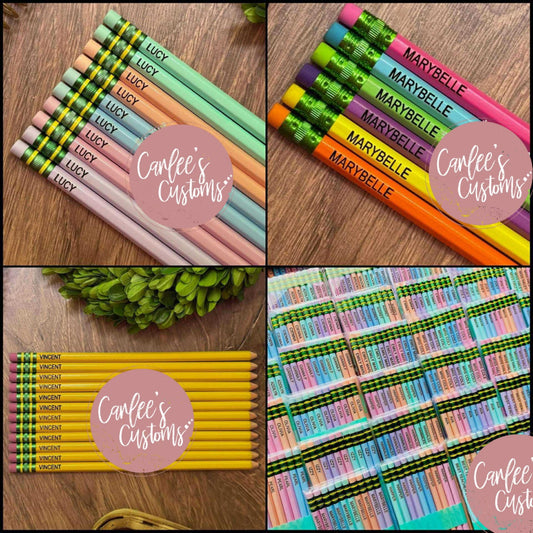 Engraved Pencils
