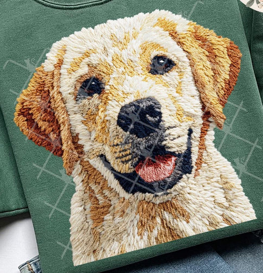 Youth Yarn Yellow Lab