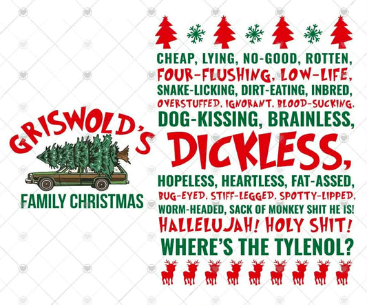 Family Christmas Front/Back