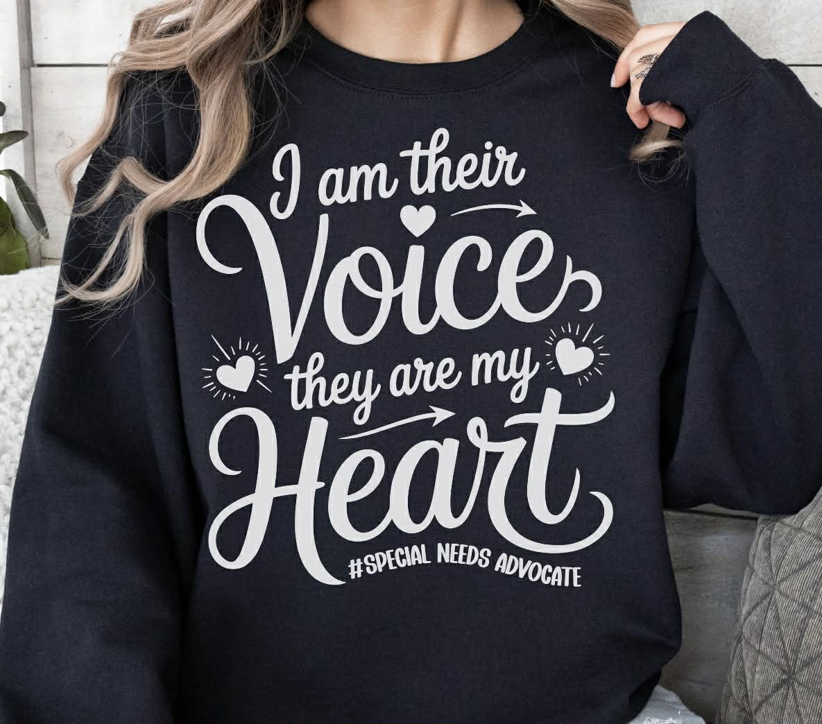 I am their voice they are my heart