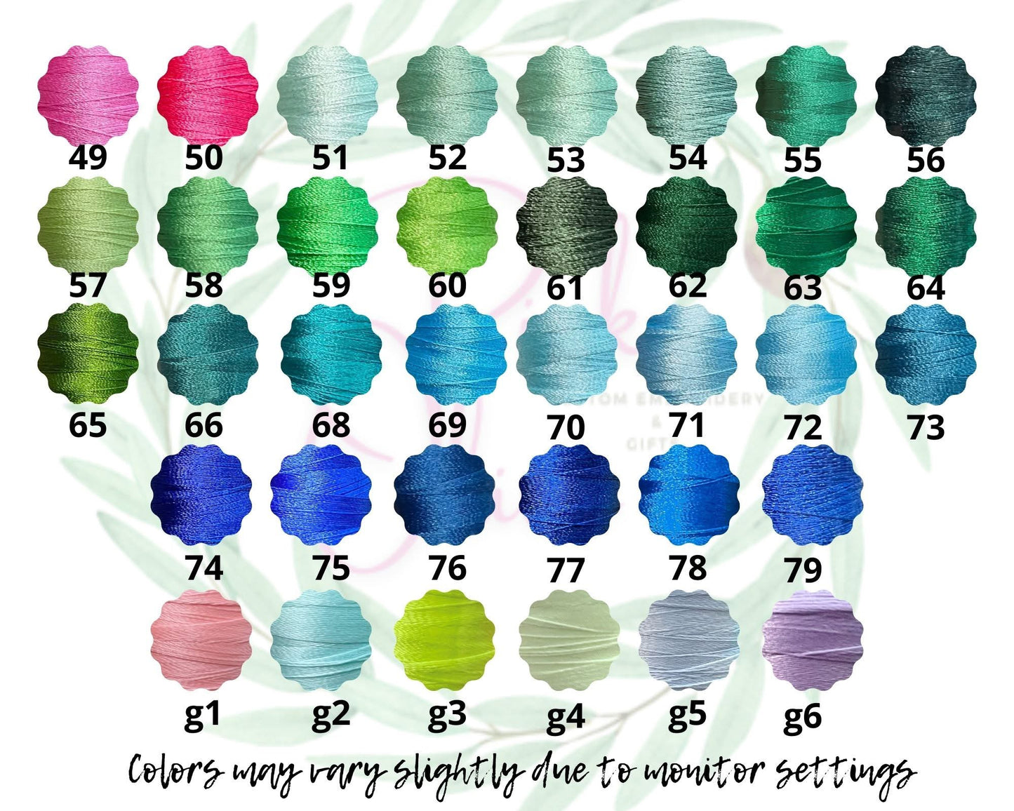 Stacked Spiritwear Embroidery