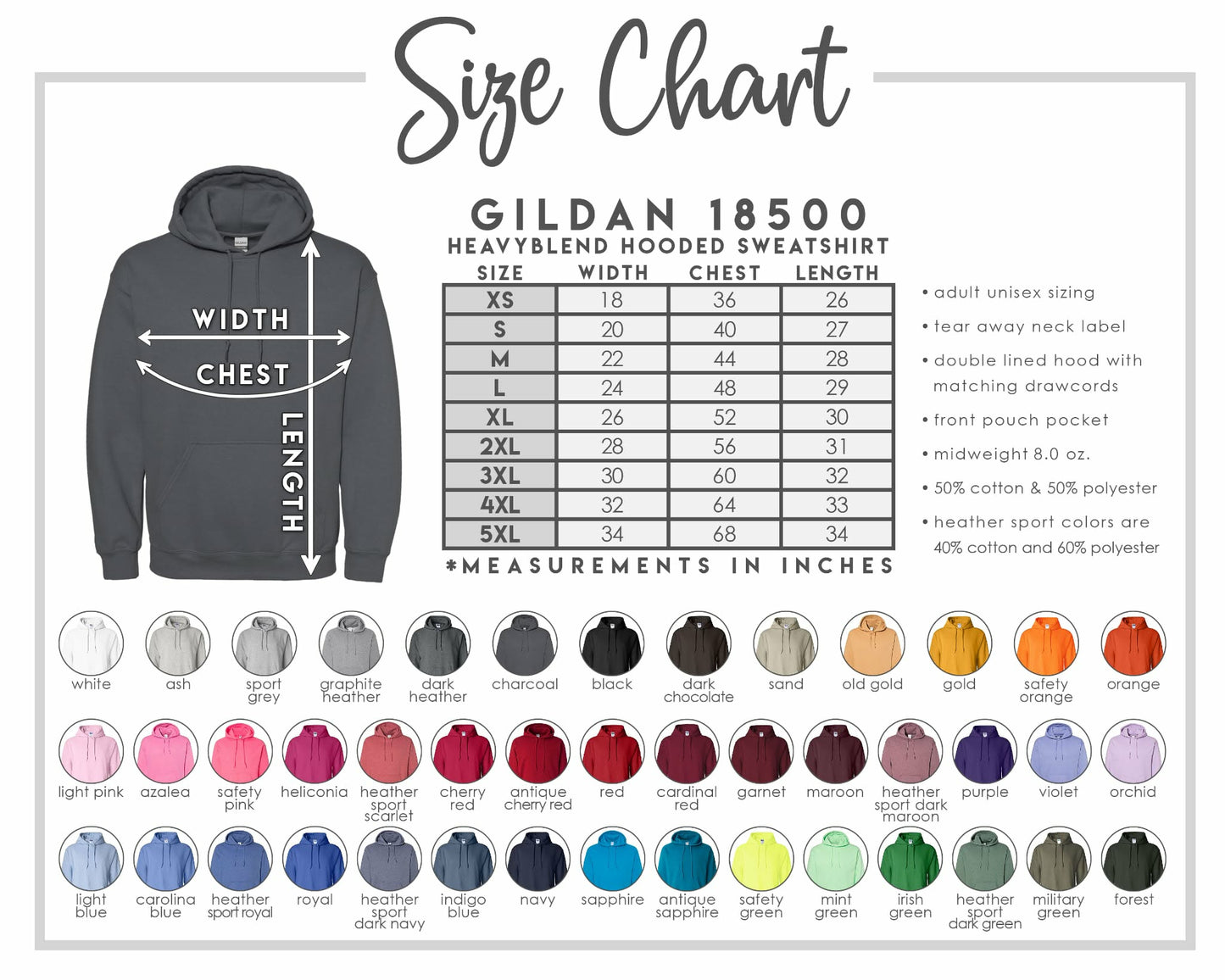 Stacked Spiritwear Embroidery