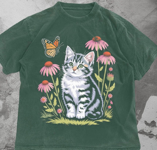 Cat Floral