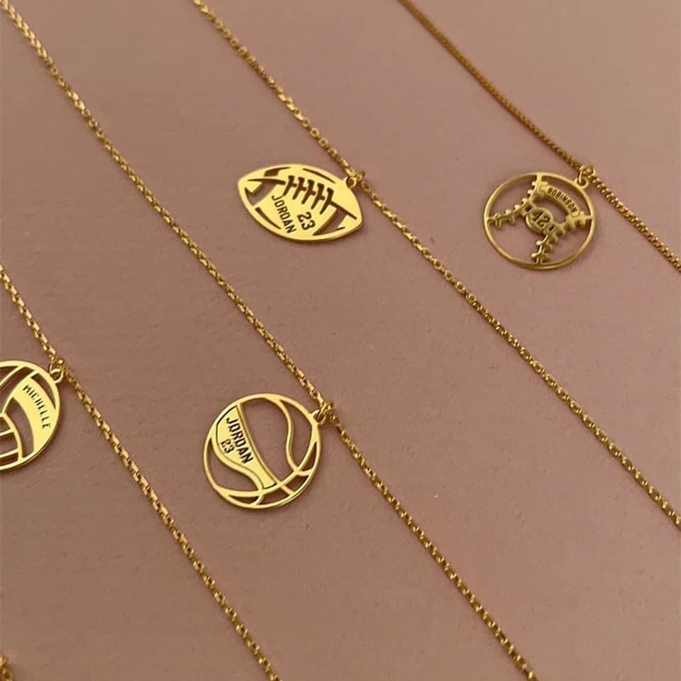 Personalized Sports Necklaces