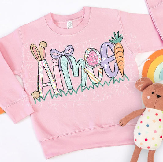 Custom Girl Easter Alpha Youth