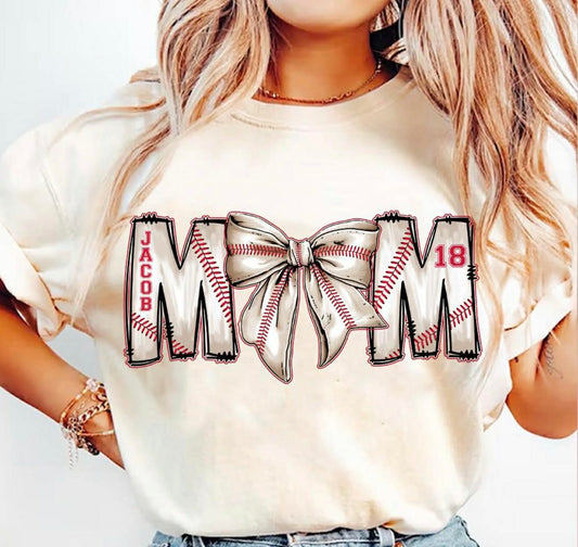 Custom Baseball Mama