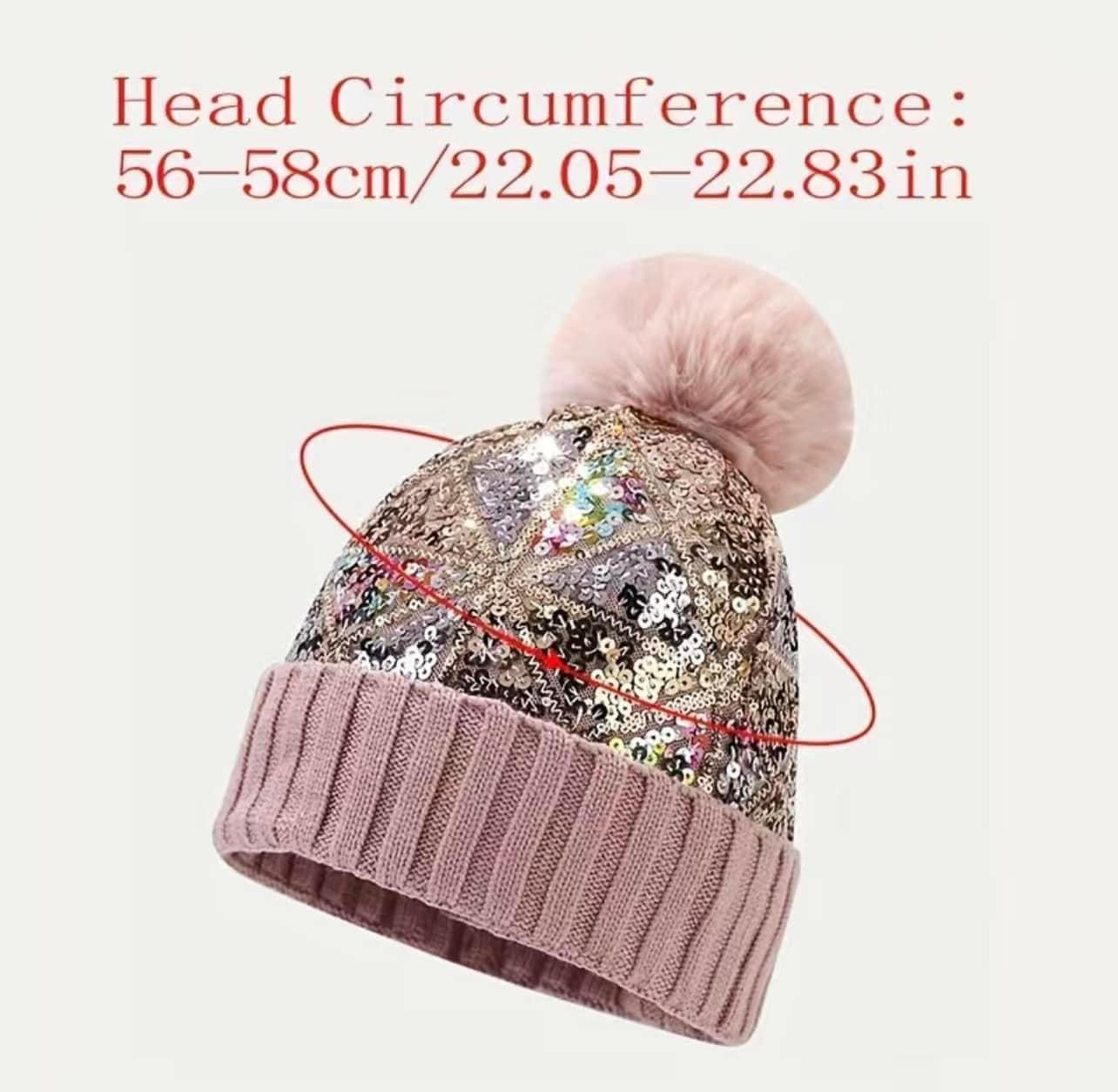 Personalized Sequin Beanie