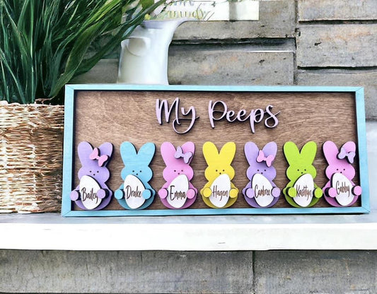 Personalized Peep Sign