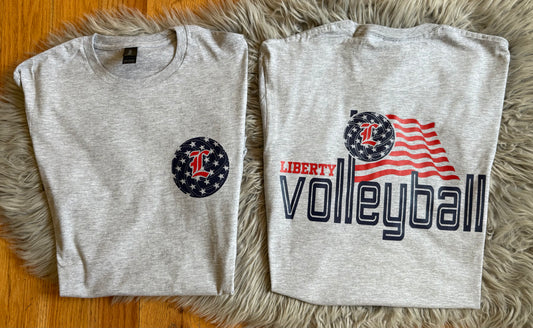 Liberty Volleyball Front/Back