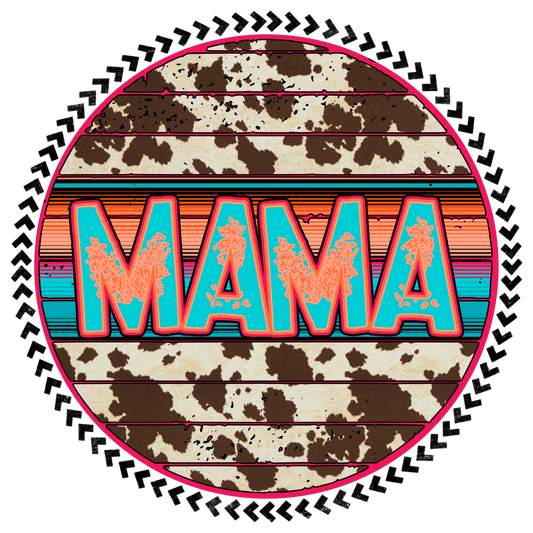 Serape Cow Mama