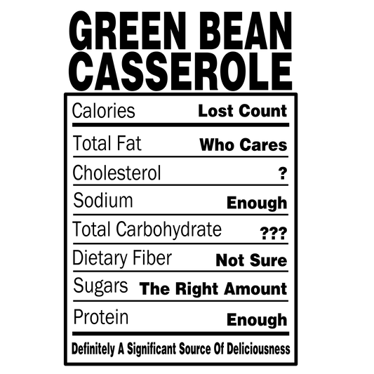 Green Bean Casserole Nutritional Facts