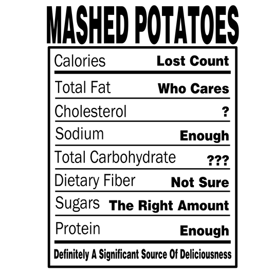 Mashed Potatoes Nutritional Facts