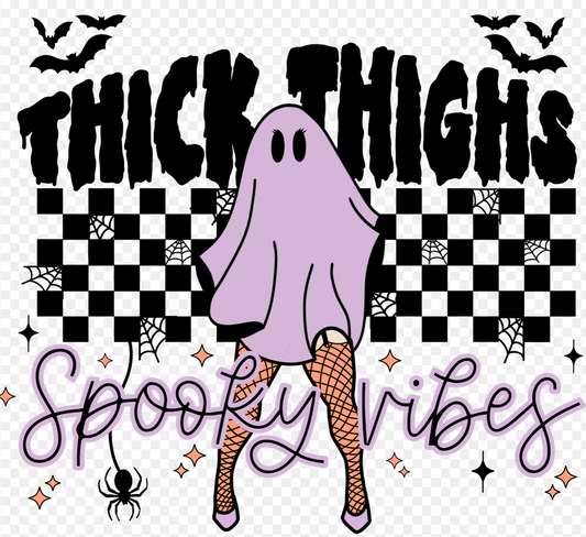 Thick Thighs Spooky Vibes