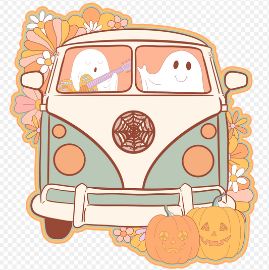 Hippie Ghost Bus