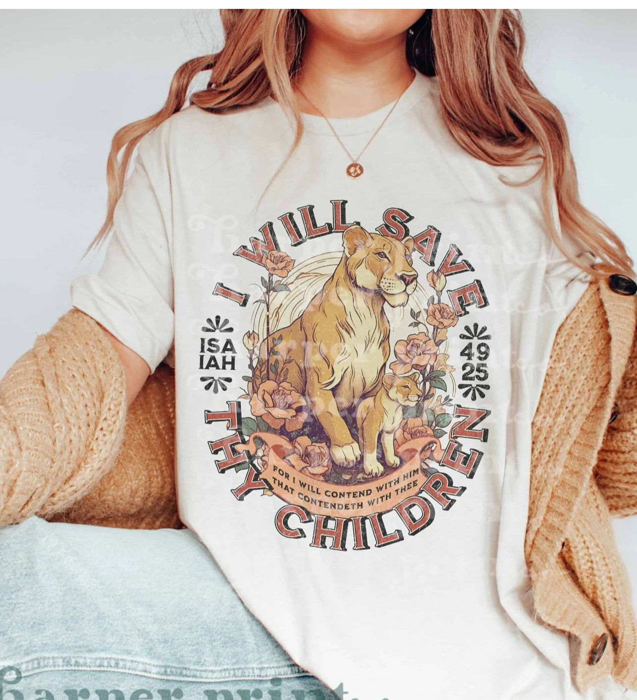 Save thy children lion