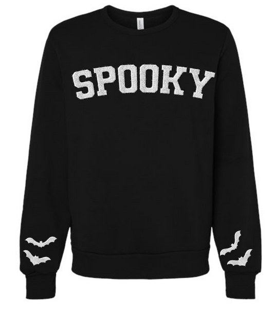 Spooky with bat sleeve