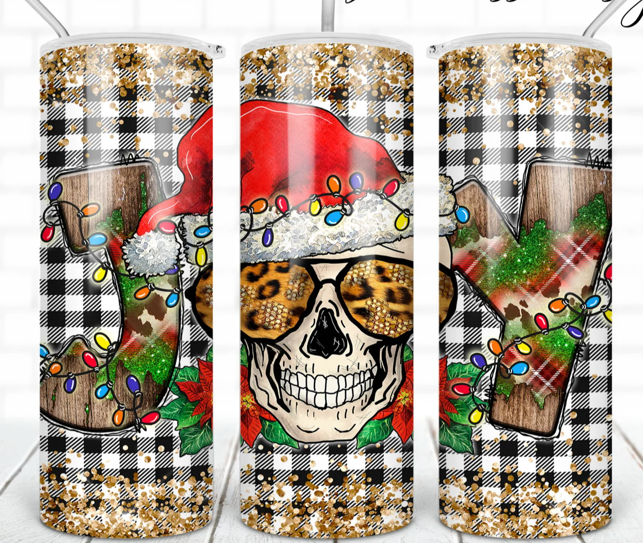 Joy Skull Tumbler