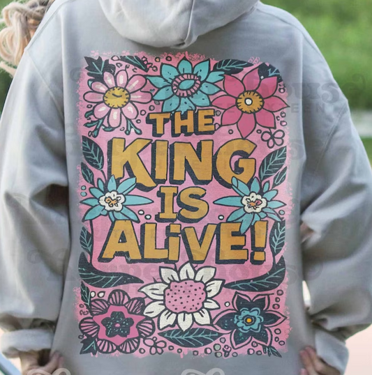 The king is alive- floral