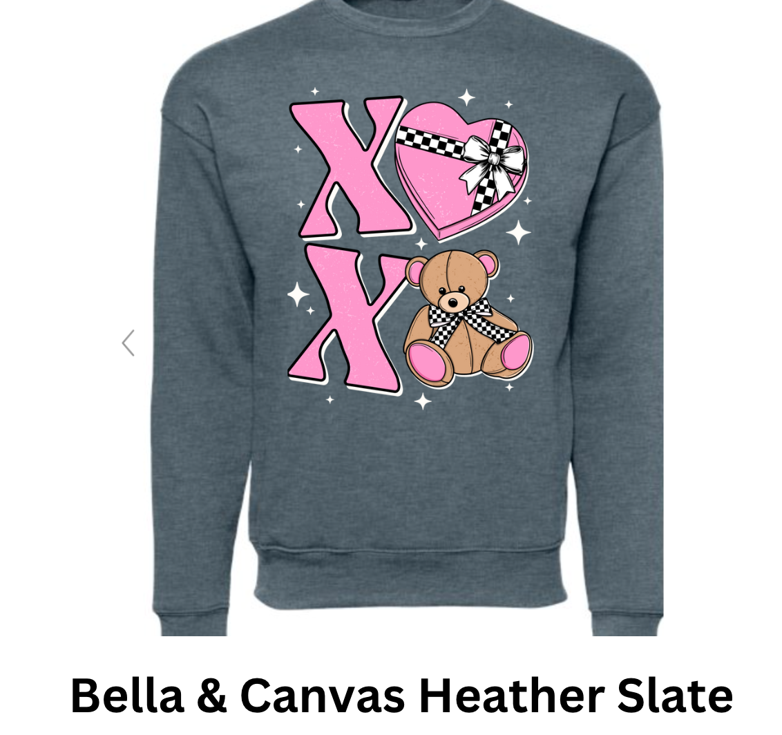 XOXO Pink/White