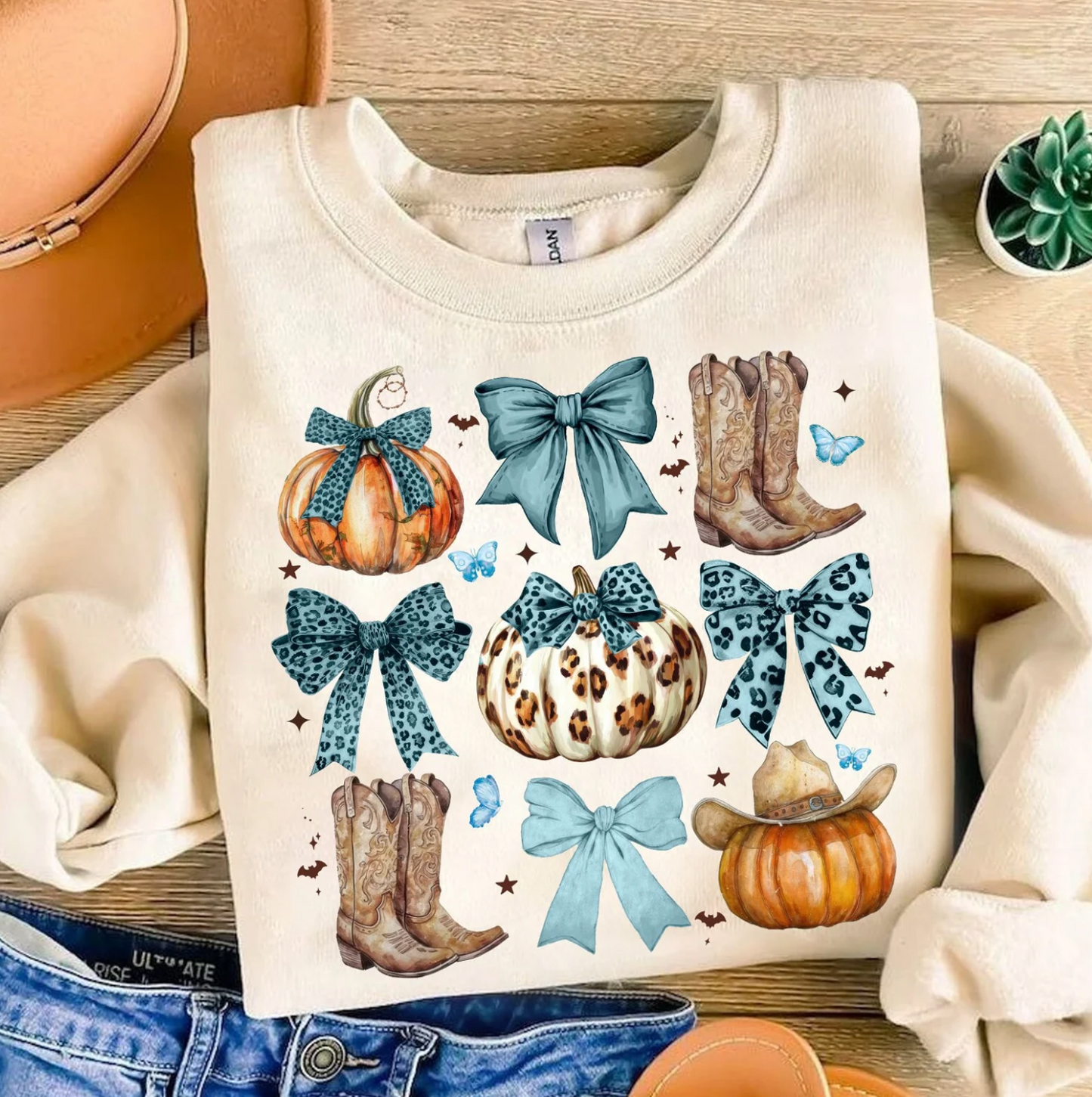 Howdy Fall Western Pumpkin