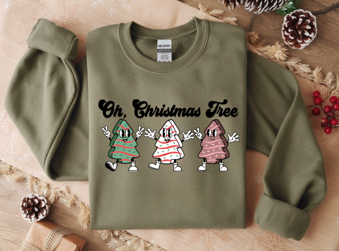 Oh Christmas Tree Cake