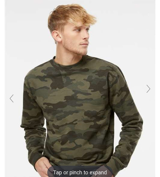Blank camo crew