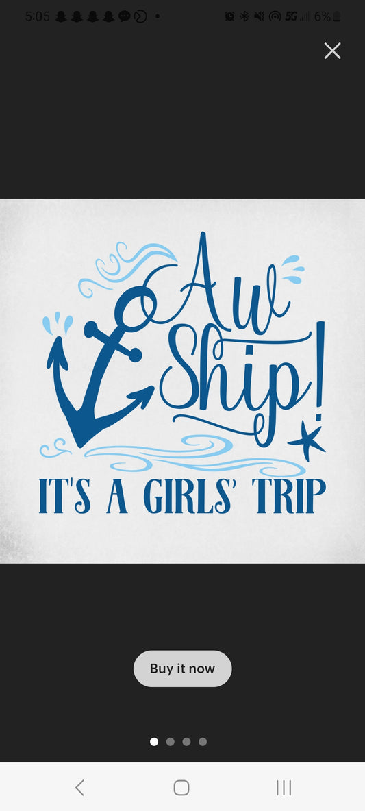 Aw Ship it's a girls trip!
