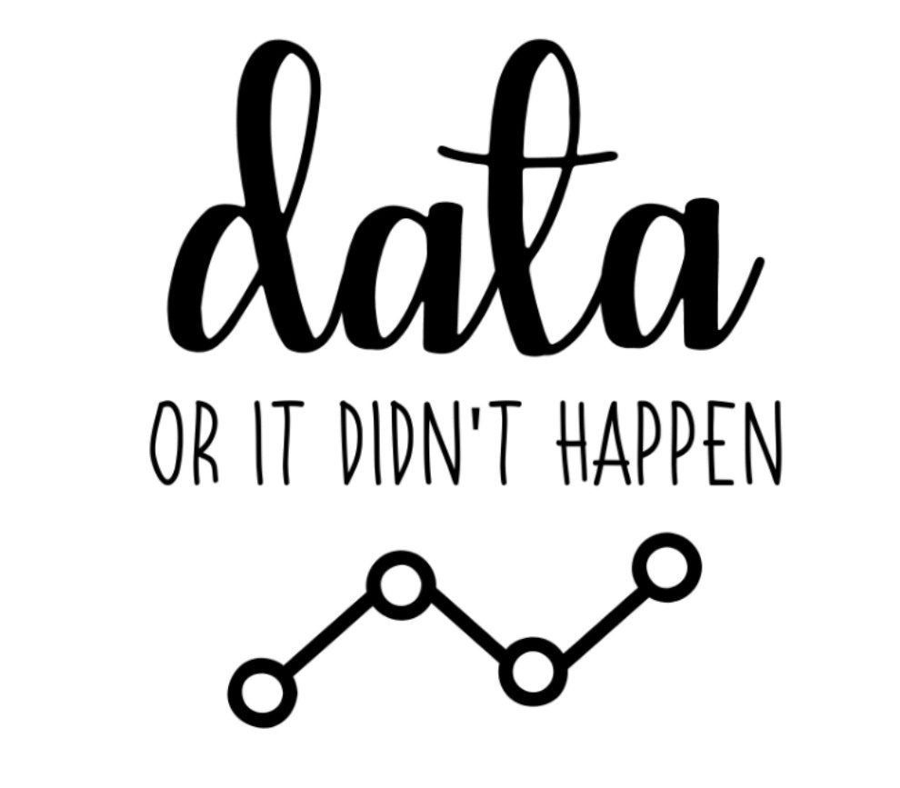 Data or it didnt happen