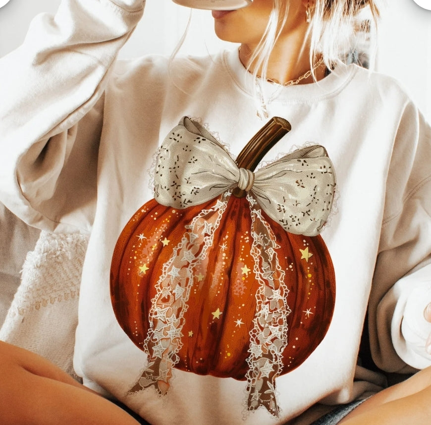 Bow pumpkin